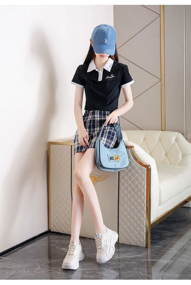 Black Daddy Thick Sole Sneakers Casual Vulcanized Shoes Women High Platform Sneakers Lace Up White Sneakers Women