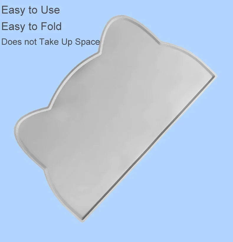 Silicone Pet Mat Pet Food Feeding Pad Waterproof Dog Cat Bowl Food Mat Puppy Feeder Tray Water Cushion Placemat