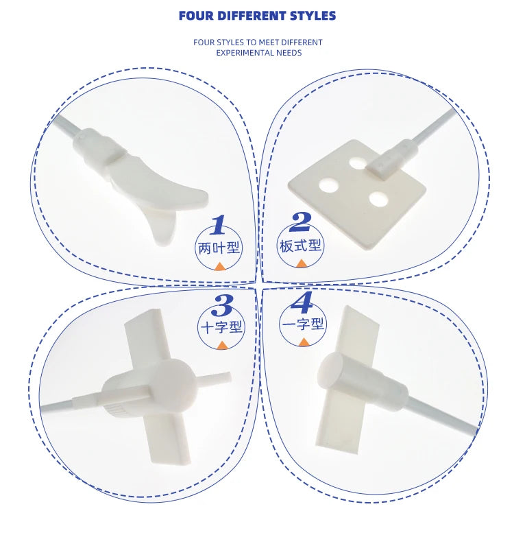 Stirring Rod  400mm 450mm 500mm Length Overhead Stirrer Mixer Shaft with Foldable Paddle for Lab