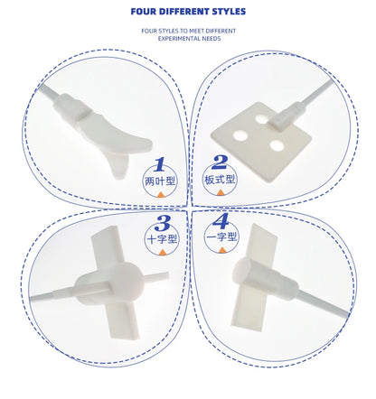 Stirring Rod  400mm 450mm 500mm Length Overhead Stirrer Mixer Shaft with Foldable Paddle for Lab