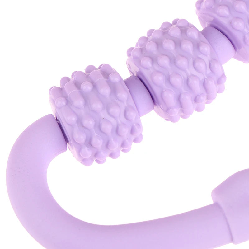 Annular Leg Clamp Massager Relaxing Leg Roller Roller Bar Yoga Beautiful Leg Massager Annular Leg Clamp