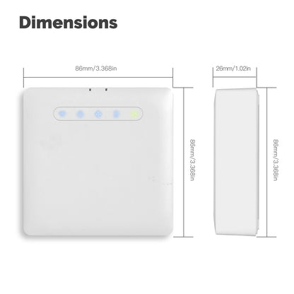 Wifi Smart Thermostat For Pilot Wire Heating Radiator Support Ecowatt Electricity Monitoring App Remote Control Alexa GoogleHome