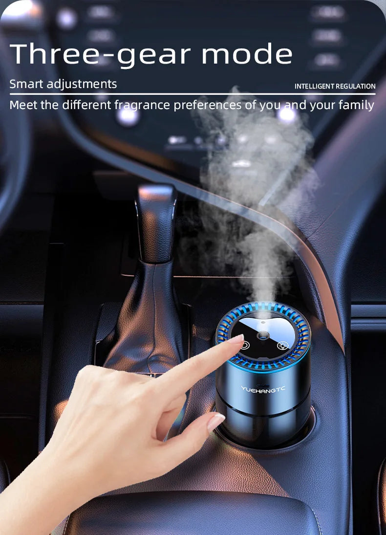 Spray Aroma Car Decorations Accessories With Aromatherapy High-End Car Air Freshener Electronic Car Fragrance Auto Deodorization