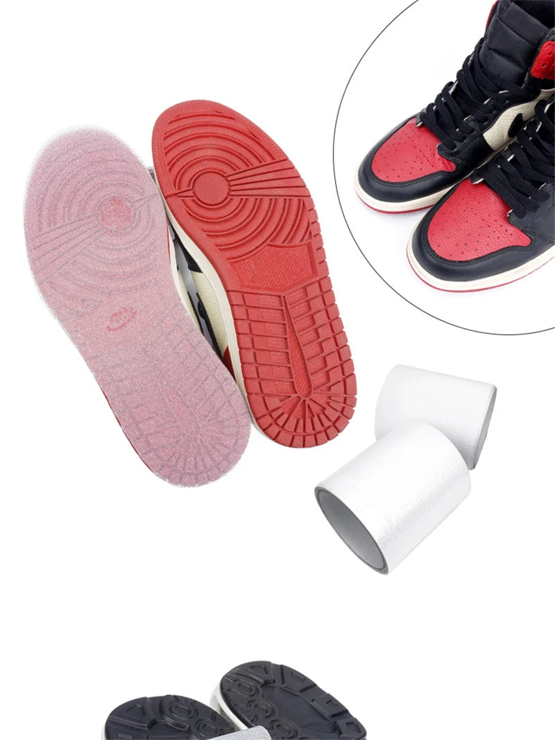 Shoe Sole Anti Slip Self-adhesive Sticker for Sneaker Outsole Protector Men Women Shoes Care Kit Repair Cover Replacement Tape