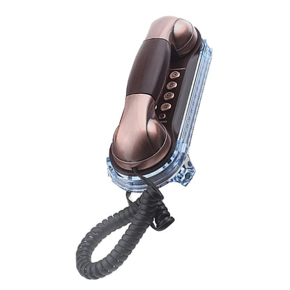 1PC Old Fashion Corded Telephone Incoming Illuminated Clear Sound Landline Phone Incoming Call Illuminated for Home Office