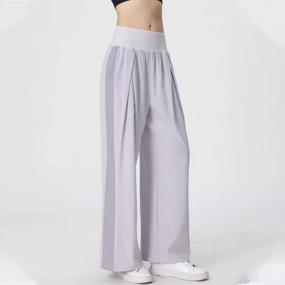 Yoga Pants Women's Loose Running Casual Pants Spring Summer Breathable Wide Leg Flare Outer Wear Sweatpants