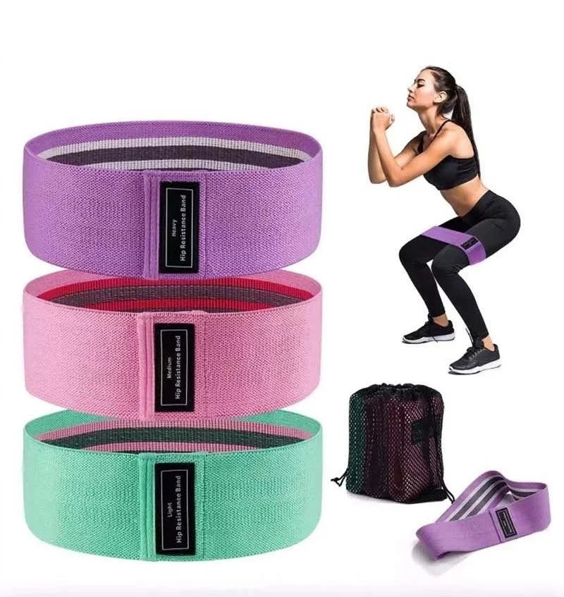 Resistance Hip Booty Bands Glute Thigh Elastic Workout Bands Squat Circle Stretch Fitness Strips Loops Yoga Gym Equipment