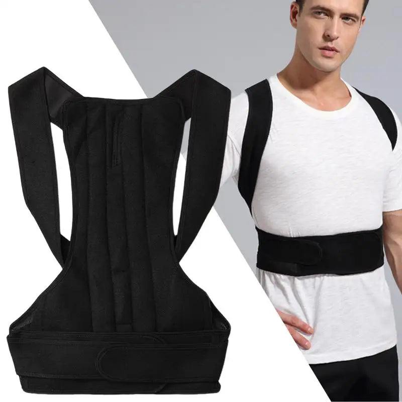 Back Posture Correction Belt Hunchback Corrector Men Women Sitting Posture Adjustable Correction Belt Shoulder Straight Back