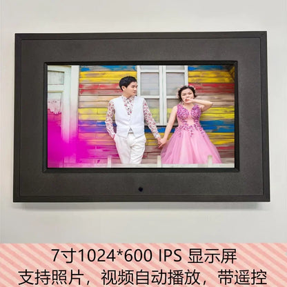 7 Inch Digital Picture Frame 1026*600 Display Photo Frame E-Photo Digital Photo Frame