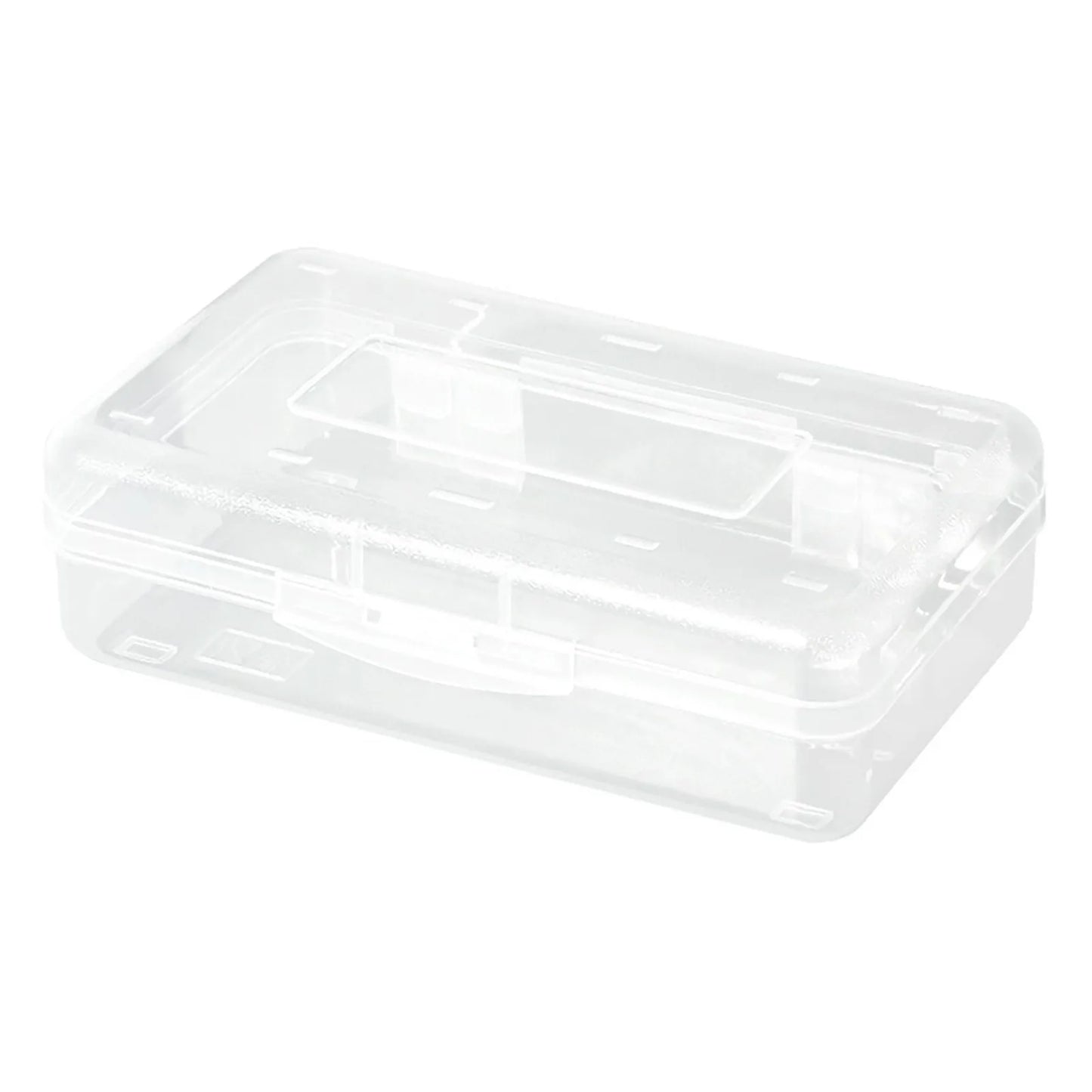 Plastic Transparent Pencil Case Large Capacity Multifunctional Student Stationery Storage Box Student Pencil Case