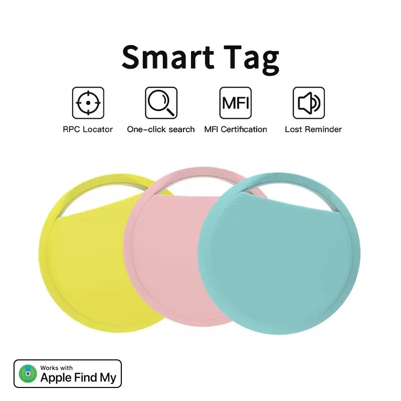 GPS Smart Air tag Bluetooth-Compatible Anti-loss device Smart tracker For keys luggage wallet Smart tag Works  (iOS only)
