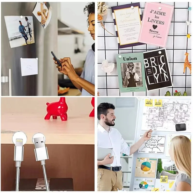 6x2mm Round  Magnets, Mini Refrigerator  Magnets Disc for Whiteboard Locker Fridge DIY Crafts