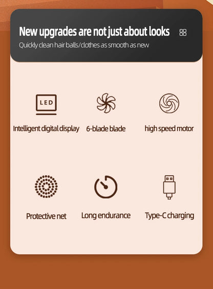 Lint Remover USB Charging Electric Pellet Machine Hair Ball Lint Trimmer Portable Electric Clothes Lint Machine High-speed Moto