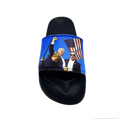 Trump Slippers Living Room Slippers for Men Original Brands Shoes Male Shoes Sneakers Comfortable Man Sandal Adult Men's Sandal