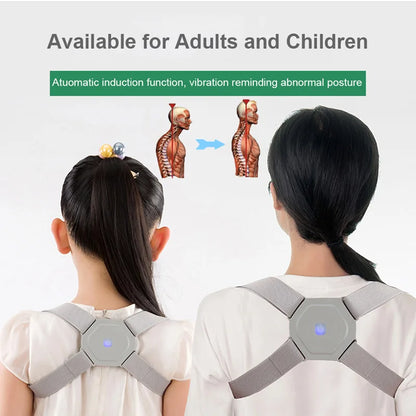 Back Posture Corrector For Children Adults Inteligente Lumbar Back Support Belt Braces Posture Correction Faja Mujer Hombre