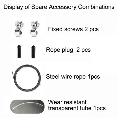 3 Meters Speed Skipping Rope Adjustable 360° Swivel Ball Bearing Boxing Skipping Rope Steel Wire Aluminum Alloy