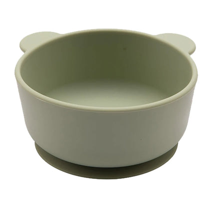 New Silicone Baby Feeding Bowl Tableware for Kids Waterproof Suction Bowl Feeding Bowl BPA Free Silicone Dishes for Baby Bowl