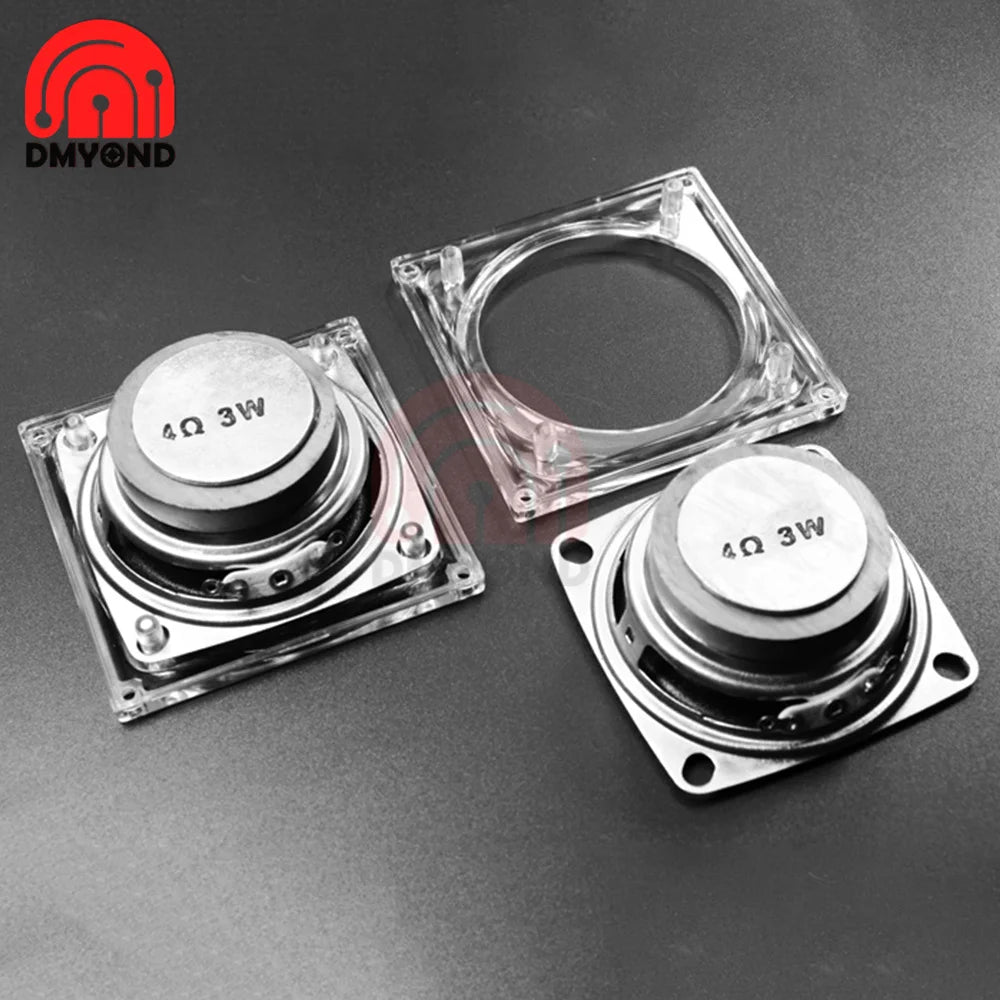 Portable BL Speaker Production Kit Electronic DIY Parts Transparent Speaker Parts Welding Training Accessories Audio Parts DIY