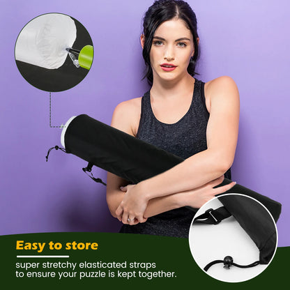 Puzzles Pad Felt Mat Up to 1500/2000/3000 Pieces Play Mat Puzzles Blanket Puzzle Accessories Easy to Use Roll Up Jigsaw