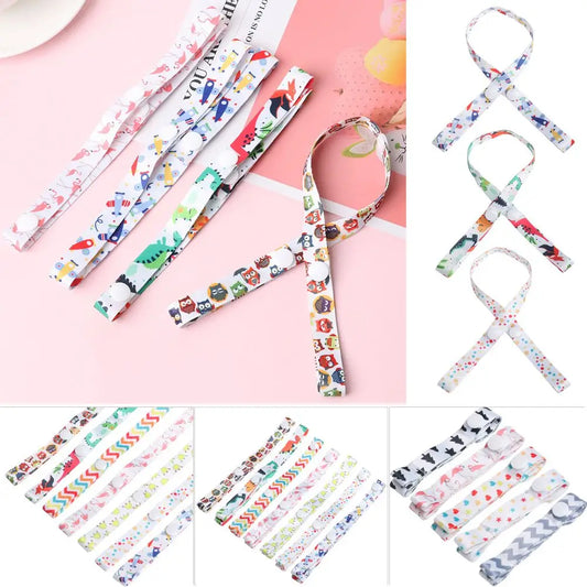 1pc Useful Teether Toys Fixed Hangers Baby Cup Holder Strap Holder Fixing Strap Anti-lost Chain Stroller Accessories Bind Belt