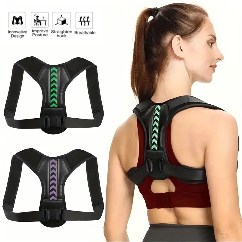 Posture Corrector Unisex Adjustable For Clavicle Support Providing Pain Relief for Neck Back Shoulder Reshape Your Body