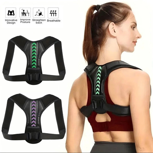 Posture Corrector Unisex Adjustable For Clavicle Support Providing Pain Relief for Neck Back Shoulder Reshape Your Body