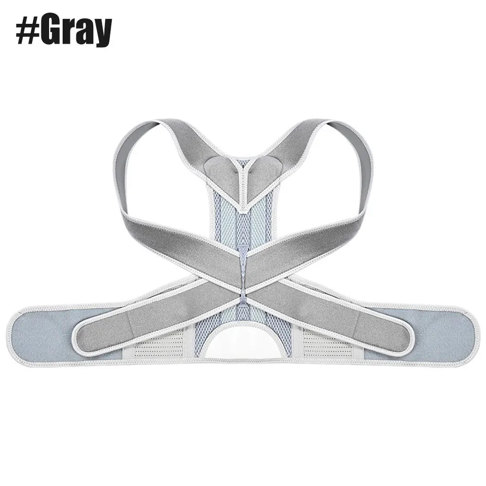 Professional Back Brace for Women and Men Posture Corrector Improve Posture Lumbar Support Shoulder Lower Upper Back Pain Relief