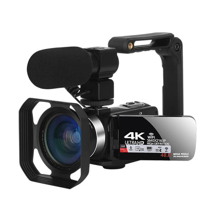 4k Professional Camcorder for Youtube Tiktok and Vlog Streaming with16x Digital Zoom Wifi Infrared Night Vision Video Cameras