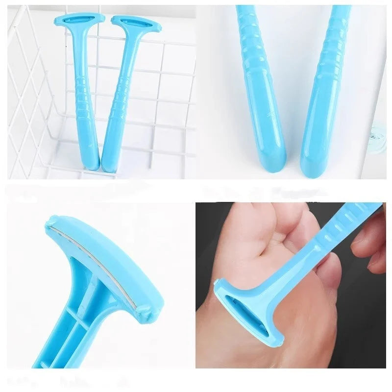 Professional Dead Skin Foot Scraper Pedicure Hand Razor Knife File Heel Remover Calluses Blade Exfoliating Smooth Feet Care Tool