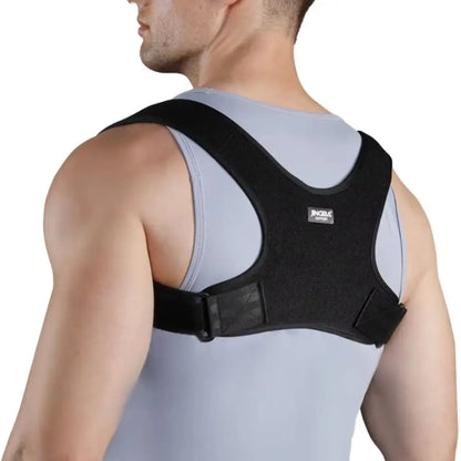 Unisex Posture Corrector Adjustable Back Fracture Support Men Women Back Clavicle Spine Shoulder Correction Brace Belt Strap