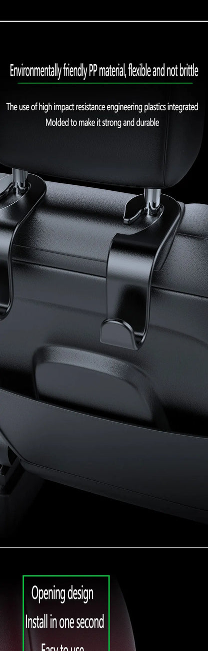 Seat Back Headrest Purse Hanging Hook Car Hanger Storage Baby Accessories Round Head Shape Car Hook