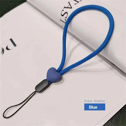 love Mobile Phone Phone Strap New Colorful Adjustable Elastic Mobile Phone Lanyard Short Wrist Strap Phone