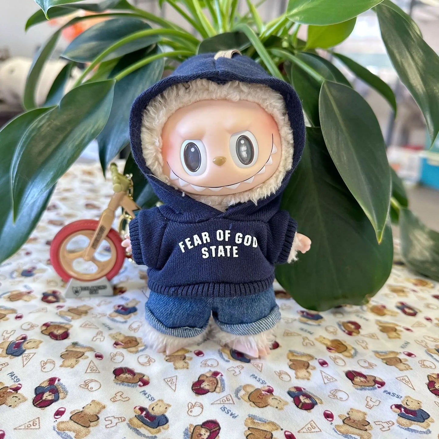 Labubu Doll Bike Decoration Accessories Trendy Look