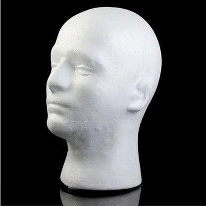 Head Mould Foam Family Foam Head Foam Head Fixed Props Display Head Wig Practice Plastic Wig Crochet Hooks