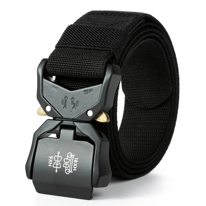 New Tactical Belt Quick Release Elastic Belt Casual Tooling Training Belt Men's Trousers Belt