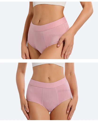 Menstrual Period Underwear High Waist Menstruation Panties Woman Abundant Flow Menstrual Cycle Absorbent Underwear Period Shorts