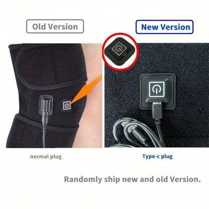 Heated And Vibrating Knee Massage Pad, heated knee massager - knee relaxation and warmth