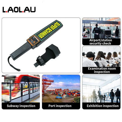 LAOLAU Metal Detector Handheld Metal Detection Outdoor Gold Finder Portable Scanner Depth Wall Detector Safe Checking