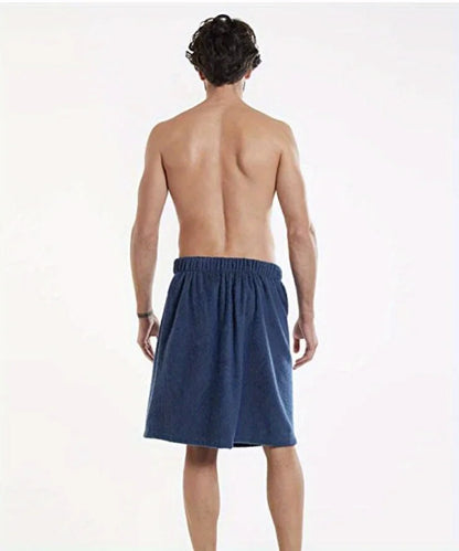 Bath Towels Beach Towels Men's Wearable Bath Towels Bathroom Shower Room Bathrobes with Pockets