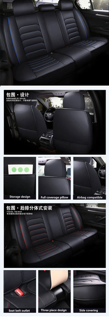 Car Seat Cover for Polo Sedan Volkswagen Touran Touareg Passat b8 Jetta VW golf 5 67 t5 Caddy Amarok Scirocco T-roc Vehicle Part
