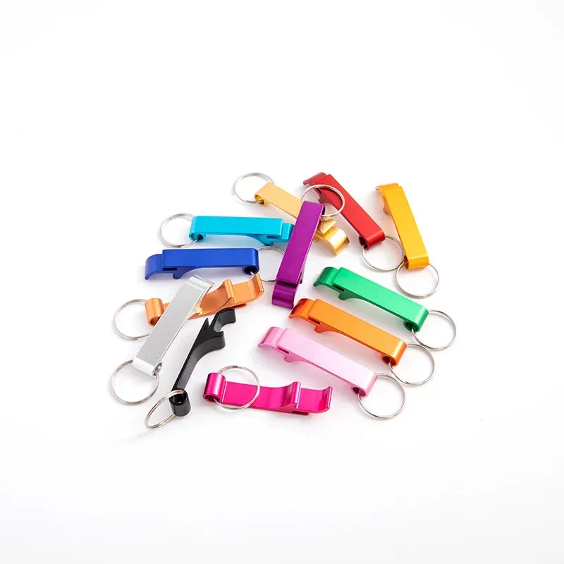 Beer Opener Personalize  Aluminum Metal Bottle Multifunctional Tools