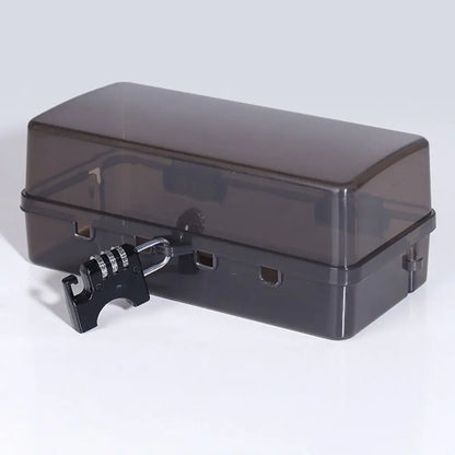 Plastic Cable Management Box Electrical Boxes Rain-Proof Weather Proof Plug Box Lead Cover for Protect Outlet, Plug, Socket