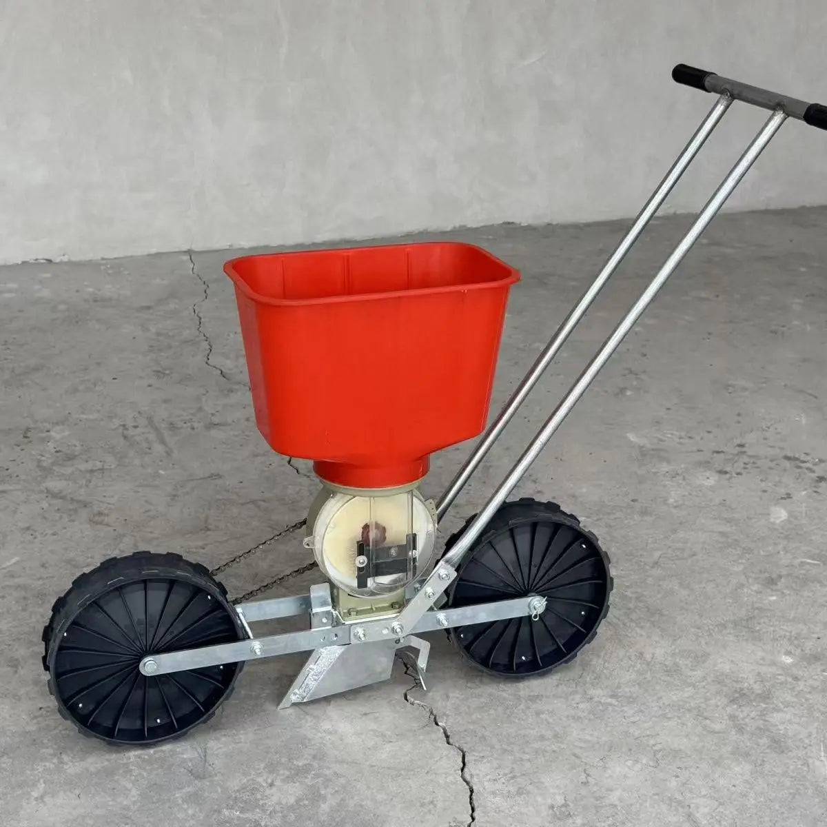 2025 Hand Push Multifunctional Corn Peanut Soybean Precision Planter Fertilizer