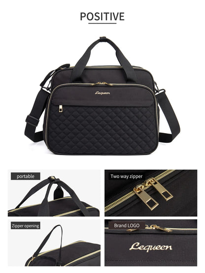 Multifunctional Maternity Mother Baby Stroller Bags New Style Waterproof Diaper Bag Black Large Capacity Travel Bag