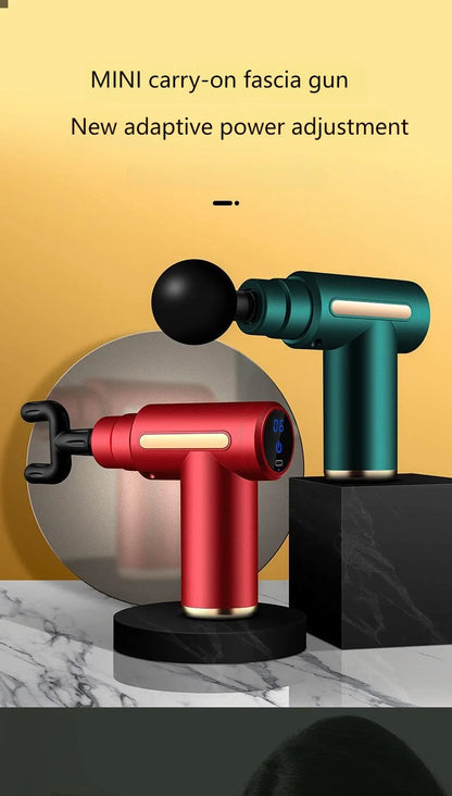 Upgraded Portable Massage Gun - Deep Tissue Muscle Relief, USB Rechargeable Battery, Ideal For Back & Neck,Gift For Everyone