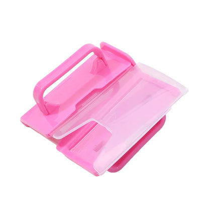 Infant Anti-Spill Cup Holder Bottle Cup Milk Holder Adjustable Safety Plastic Baby Toddler Juice Box Drinking