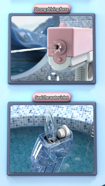 Electric Water Gun Toy Portable Automatic  Electric Burst Water Gun Kids Outdoor Water Toys