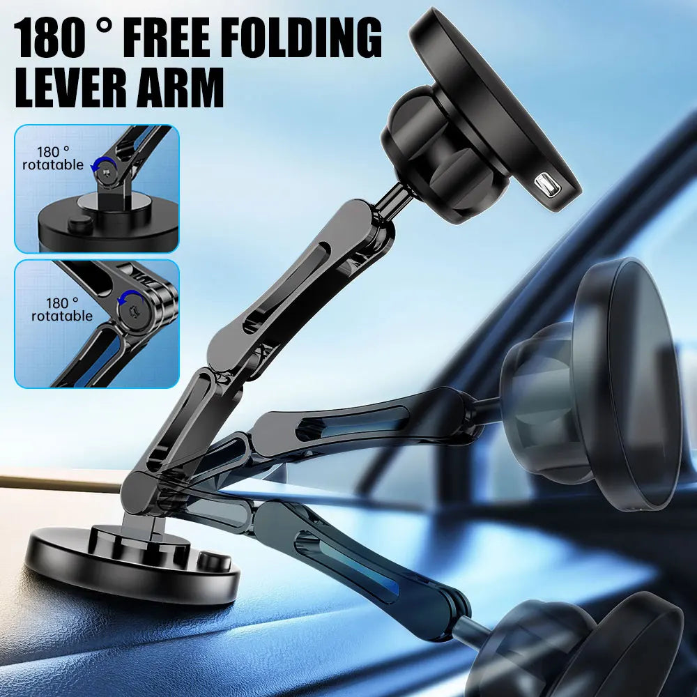 Magnetic Car Wireless Charger Stand Magnet Car Phone Mount 15W Fast Charging Phone Holder Bracket for Macsfae iPhone 15 14 13 12