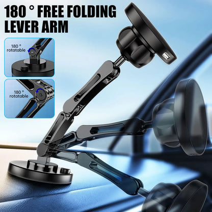 Magnetic Car Wireless Charger Stand Magnet Car Phone Mount 15W Fast Charging Phone Holder Bracket for Macsfae iPhone 15 14 13 12