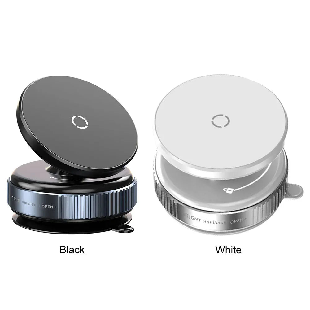 Magnetic Vacuum Car Phone Holder Stand 360° Rotatable Magnet Car Mount Support GPS Mobile Bracket for Macsafe iPhone Huawei